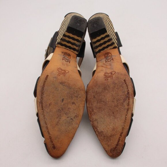 John Fluevog Purpose Objective Women's Size 9.5 Low Heeled Fisherman Sandal - Picture 8 of 13